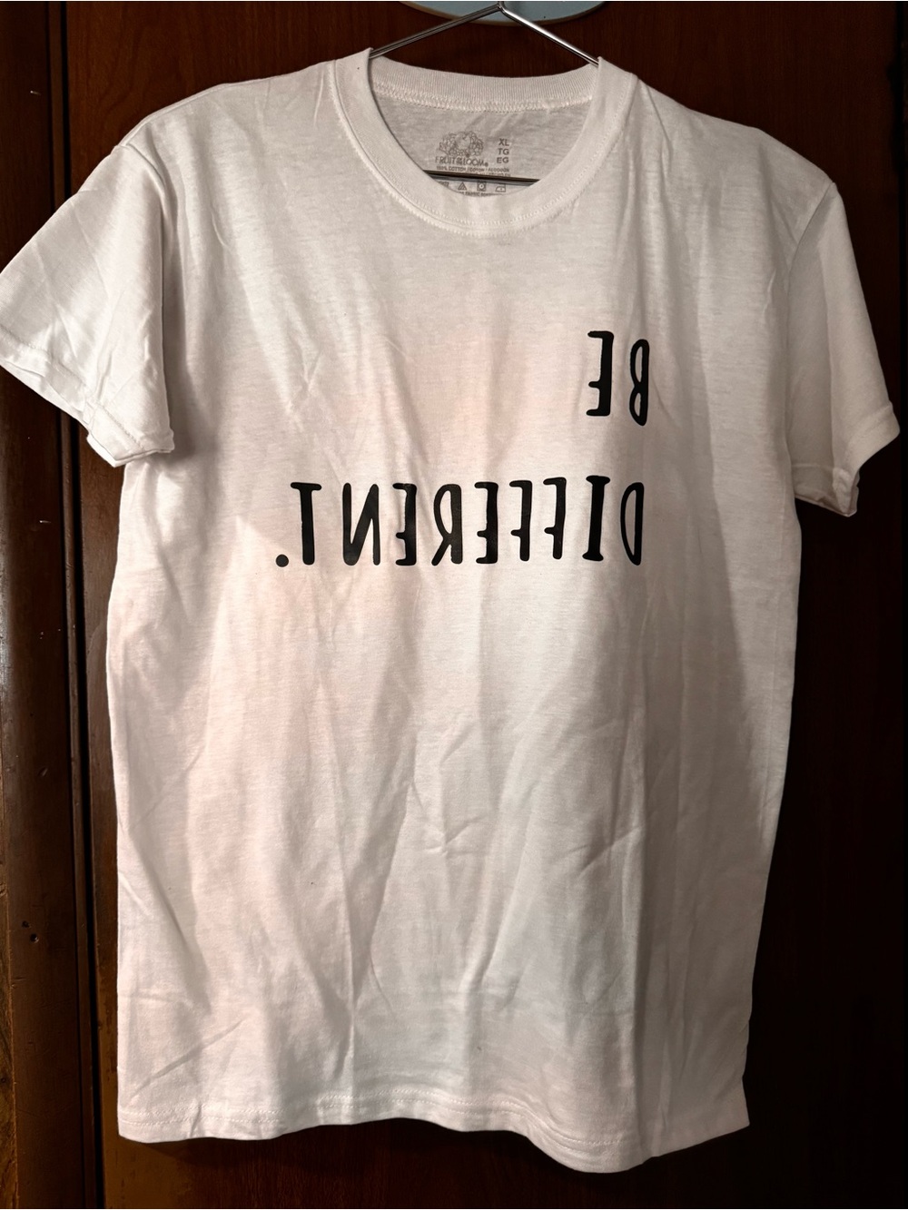 White "Be Different" Graphic Youth T-Shirt